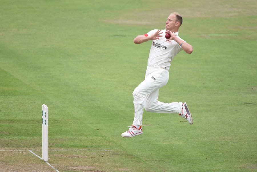 Dieter Klein bowls for Leicestershire