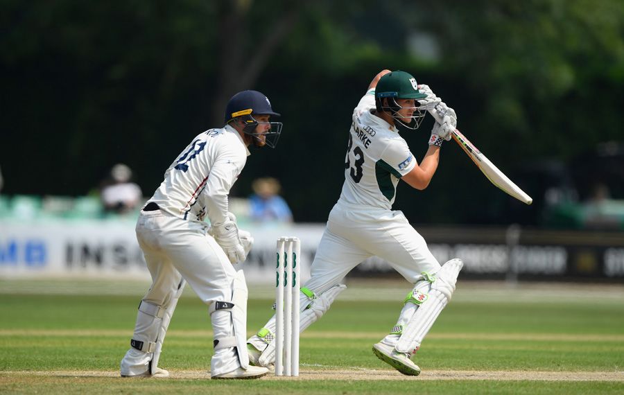 Joe Clarke found form for Worcestershire