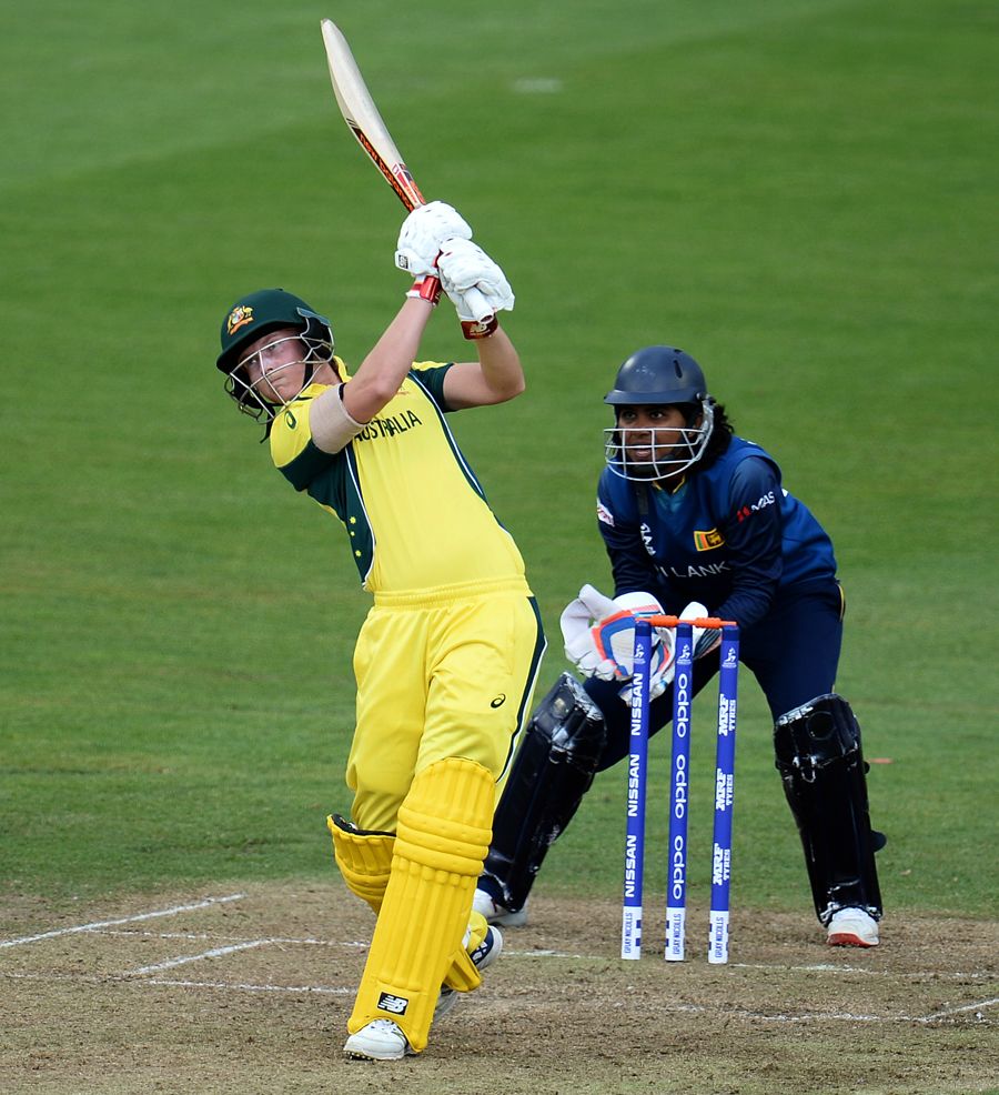 Meg Lanning goes over the top