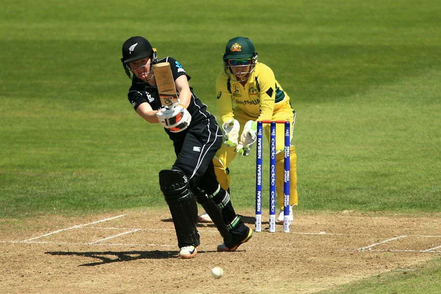 Katie Perkins' half-century provided New Zealand the late lift