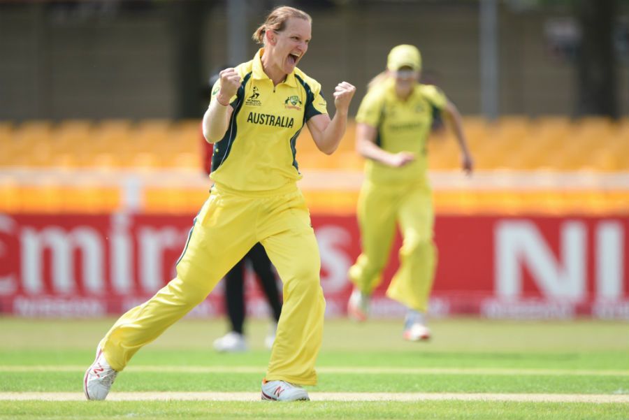 Sarah Aley struck with her second ball in ODIs