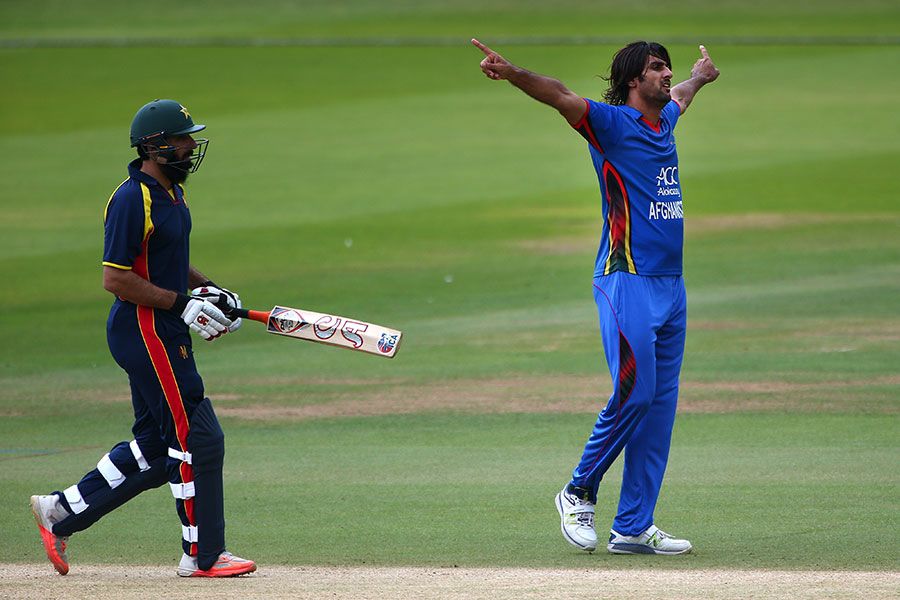 Shapoor Zadran celebrates removing Misbah-ul-Haq