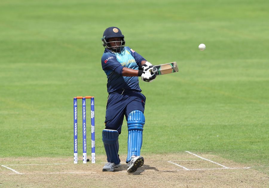 Eshani Lokusuriyage swivels during the pull