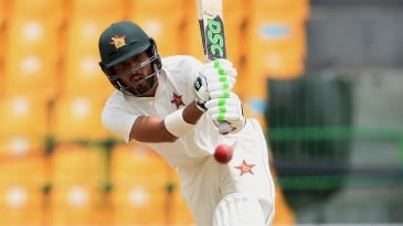 Raza and Waller stretch Zimbabwe's lead to 262