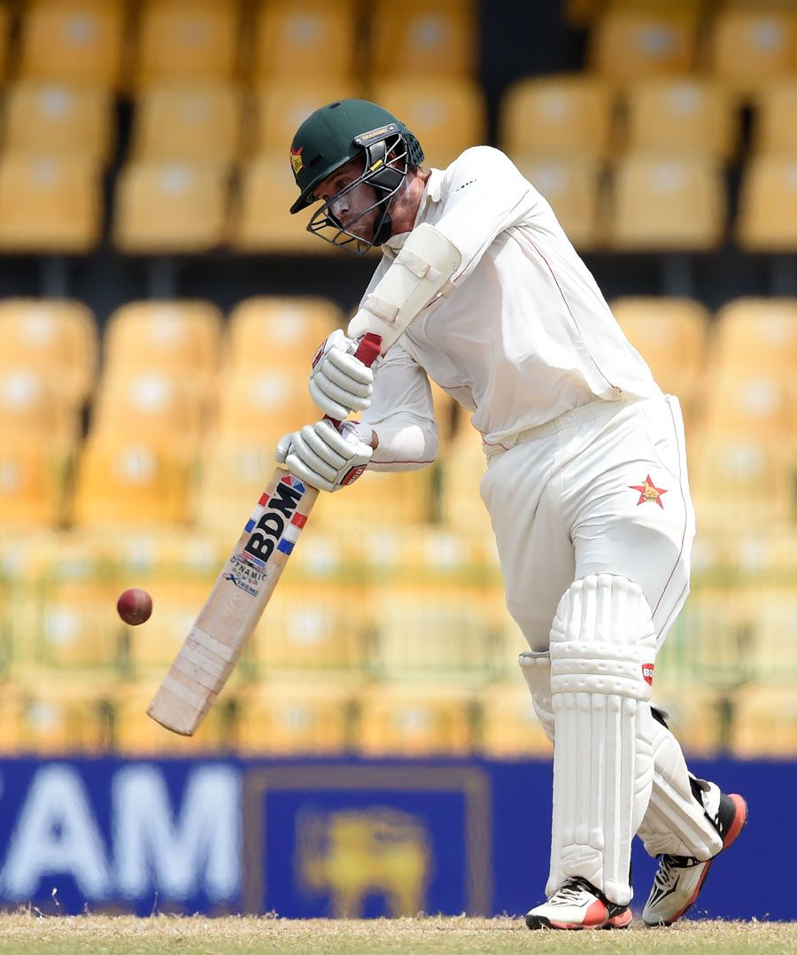 Malcolm Waller shapes to swipe at one on the up