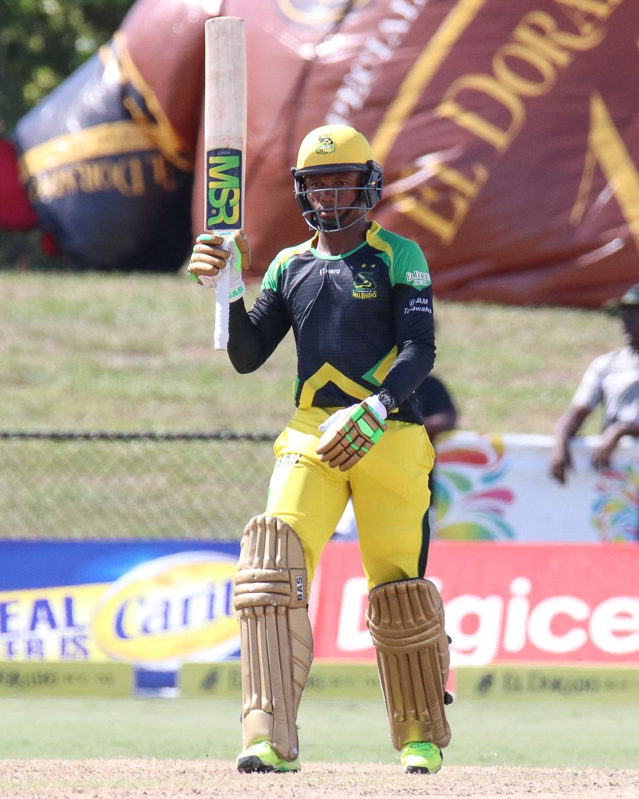 Andre McCarthy scored a half-century off 37 balls