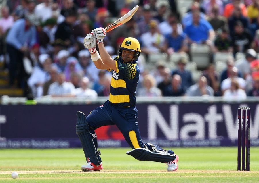 Jacques Rudolph slashes one through the off side