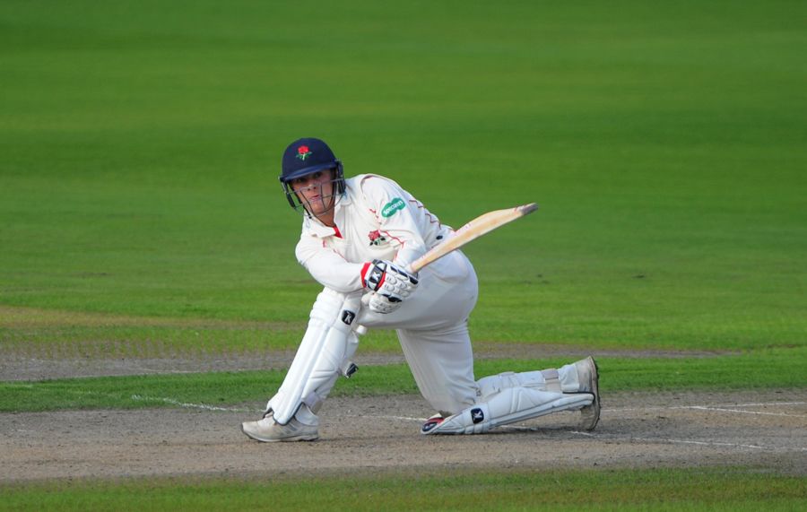 Rob Jones bats for Lancashire