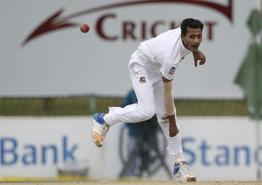 Shafiul Islam had Hashim Amla holing out to backward point for 137