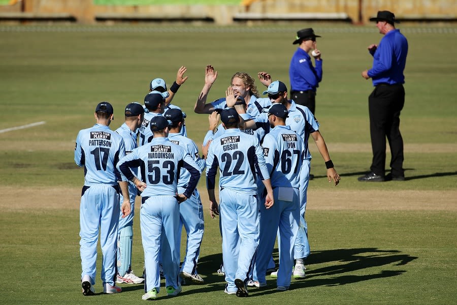 Mickey Edwards took 4 for 31 in nine overs
