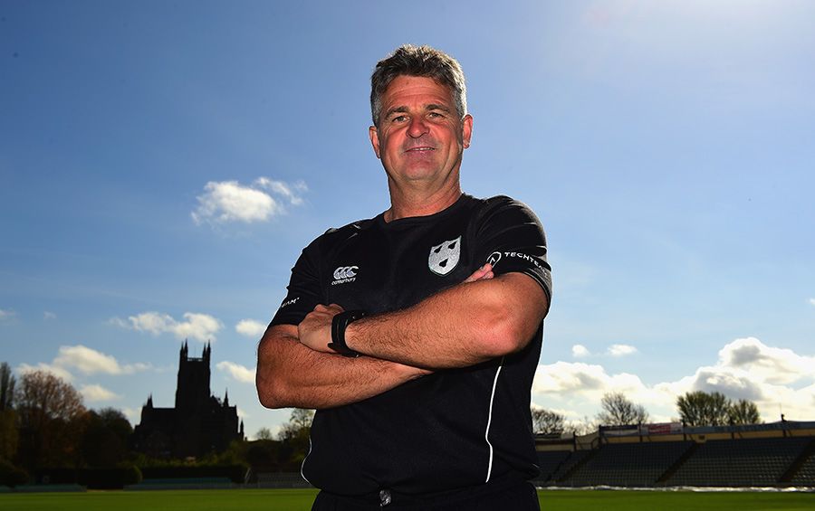 Steve Rhodes during his spell as Worcestershire's director of cricket