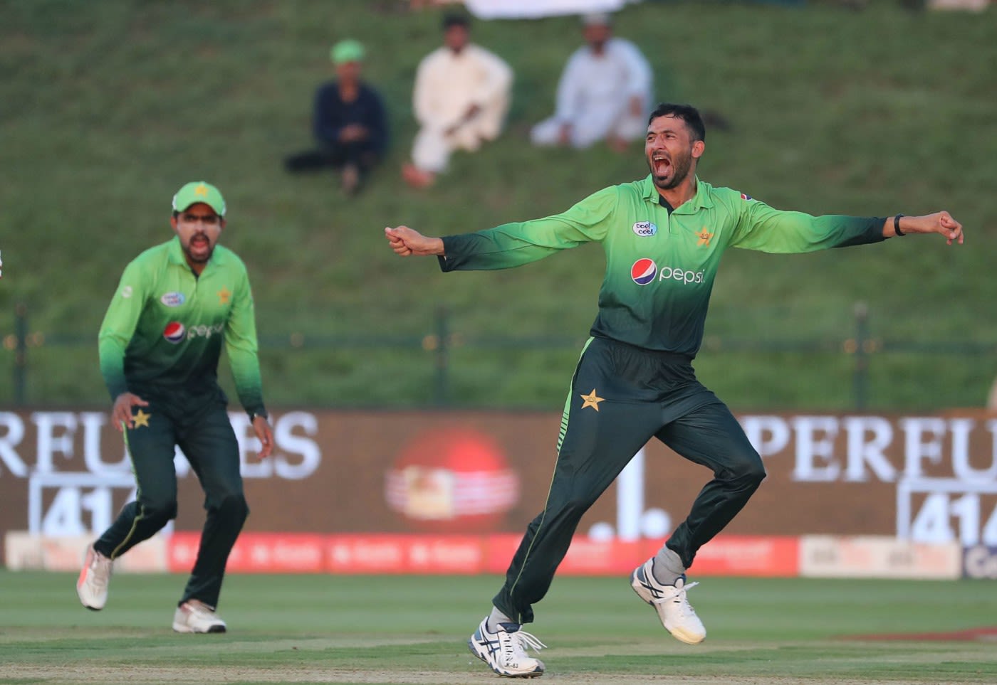 Junaid Khan took one wickets in eight economical overs