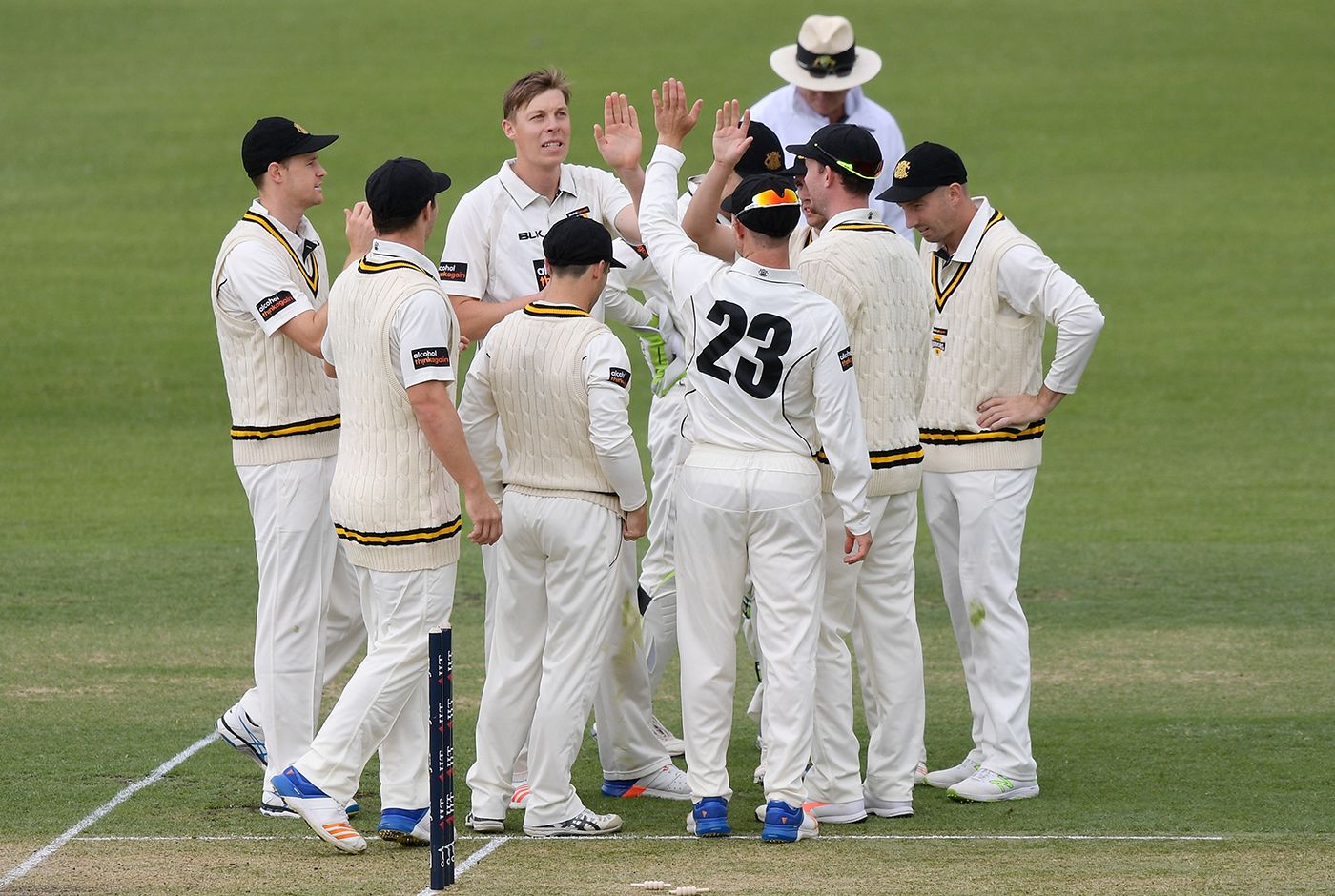 Simon Mackin was among the wickets for Western Australia