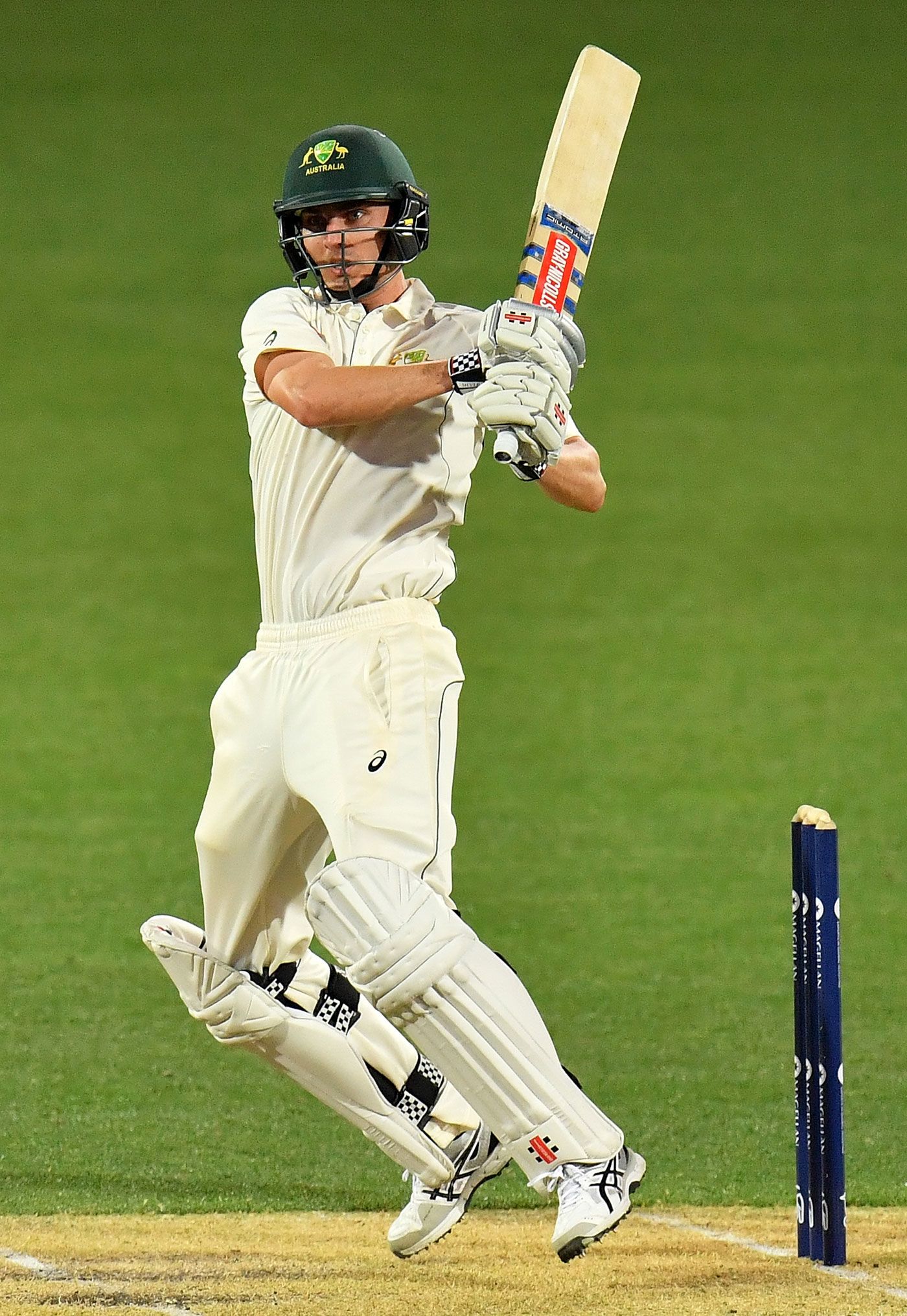 Simon Milenko struck a combative half-century