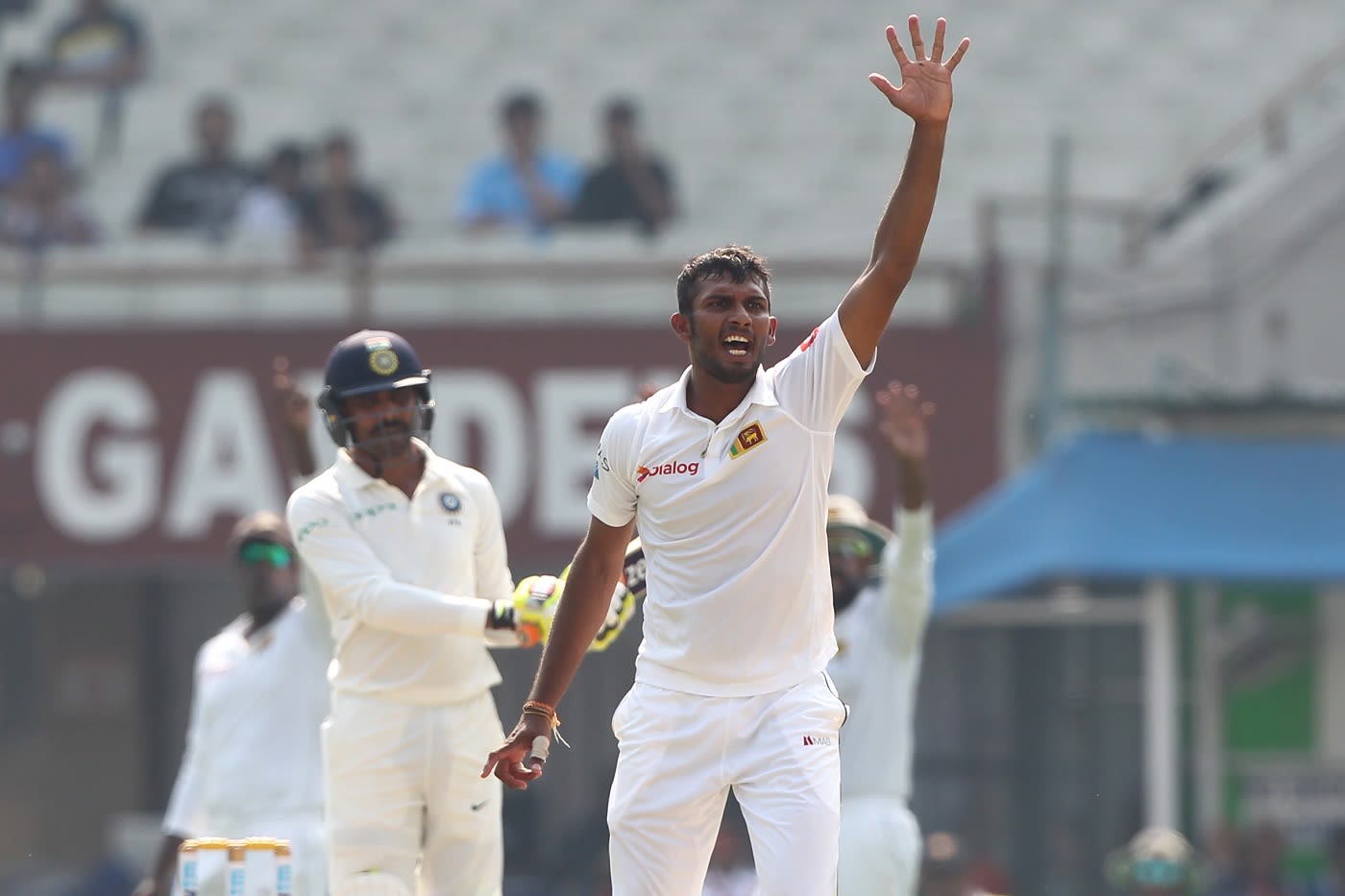 Lahiru Gamage performed the role of a workhorse