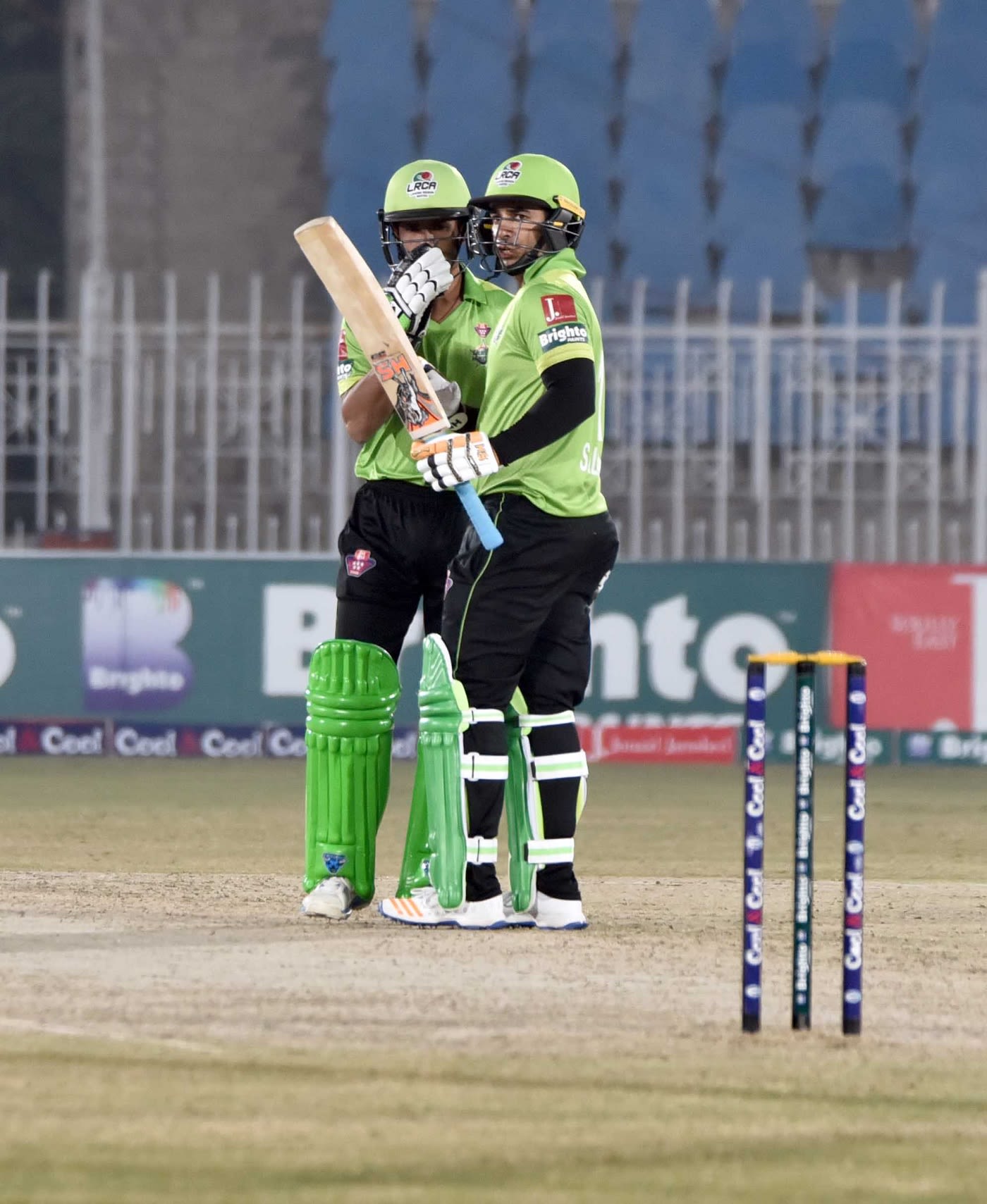Salman Butt struck a half-century