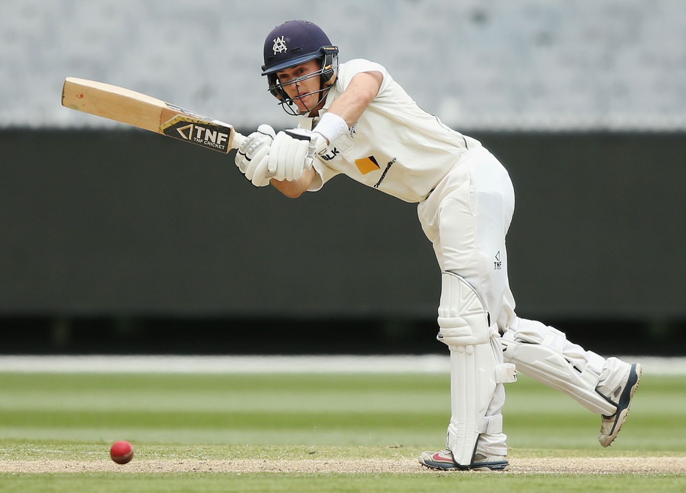 Seb Gotch plays to the leg side