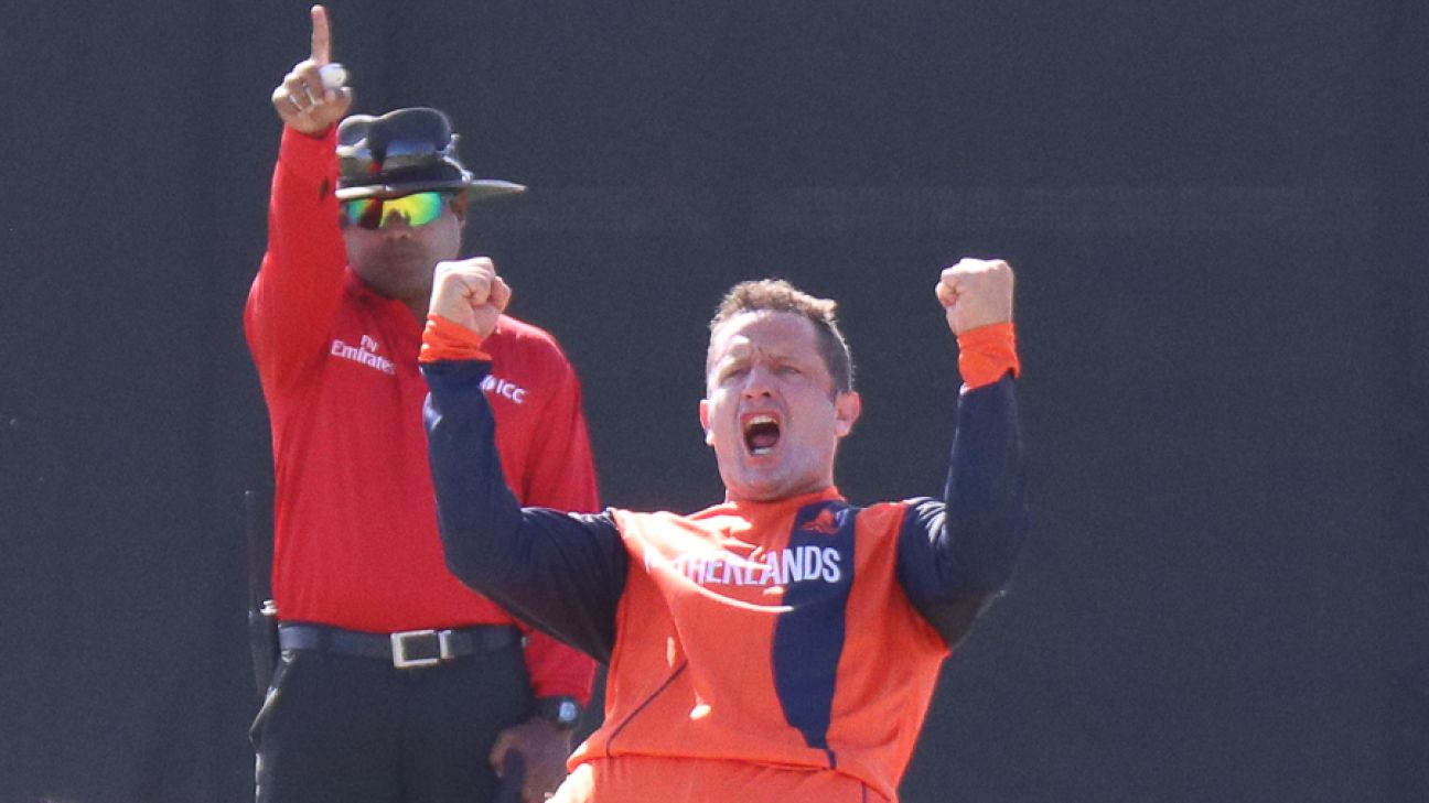 Ackermann, van der Merwe return for Netherlands' T20 World Cup campaign