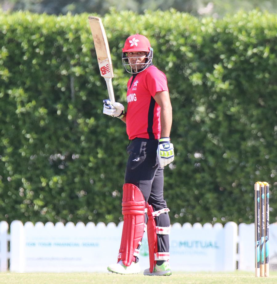Babar Hayat raises a half-century