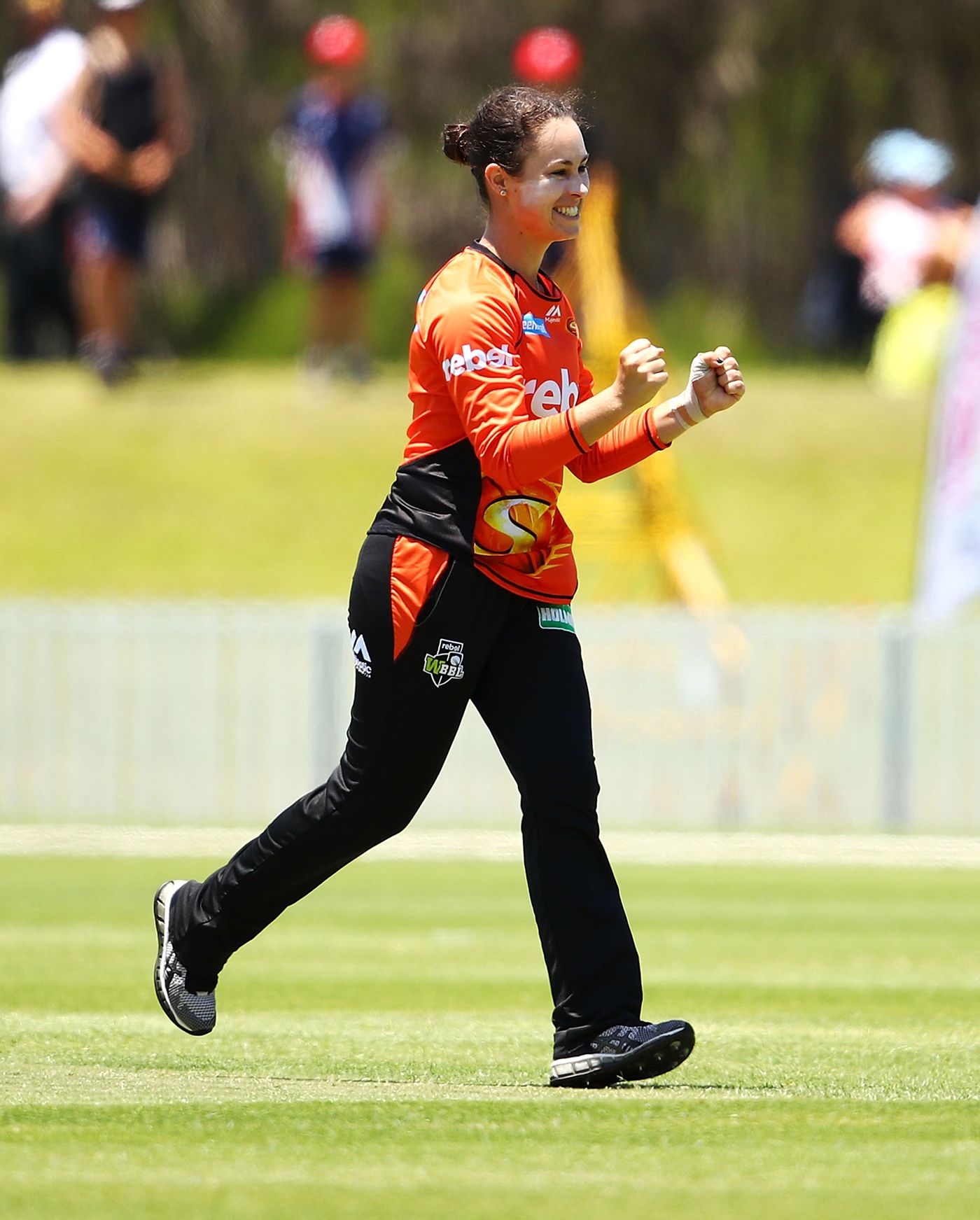 Emma King took the key wickets of Ellyse Perry and Ashleigh Gardner