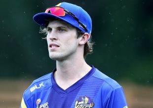 Otago pace bowler Barnes trials protective bowling headgear