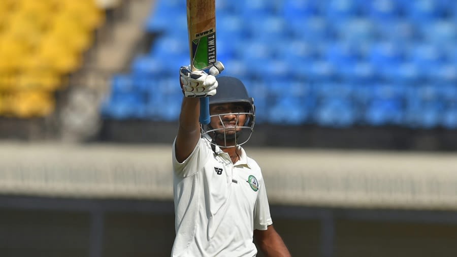 Wadkar's maiden hundred tightens Vidarbha's grip on final