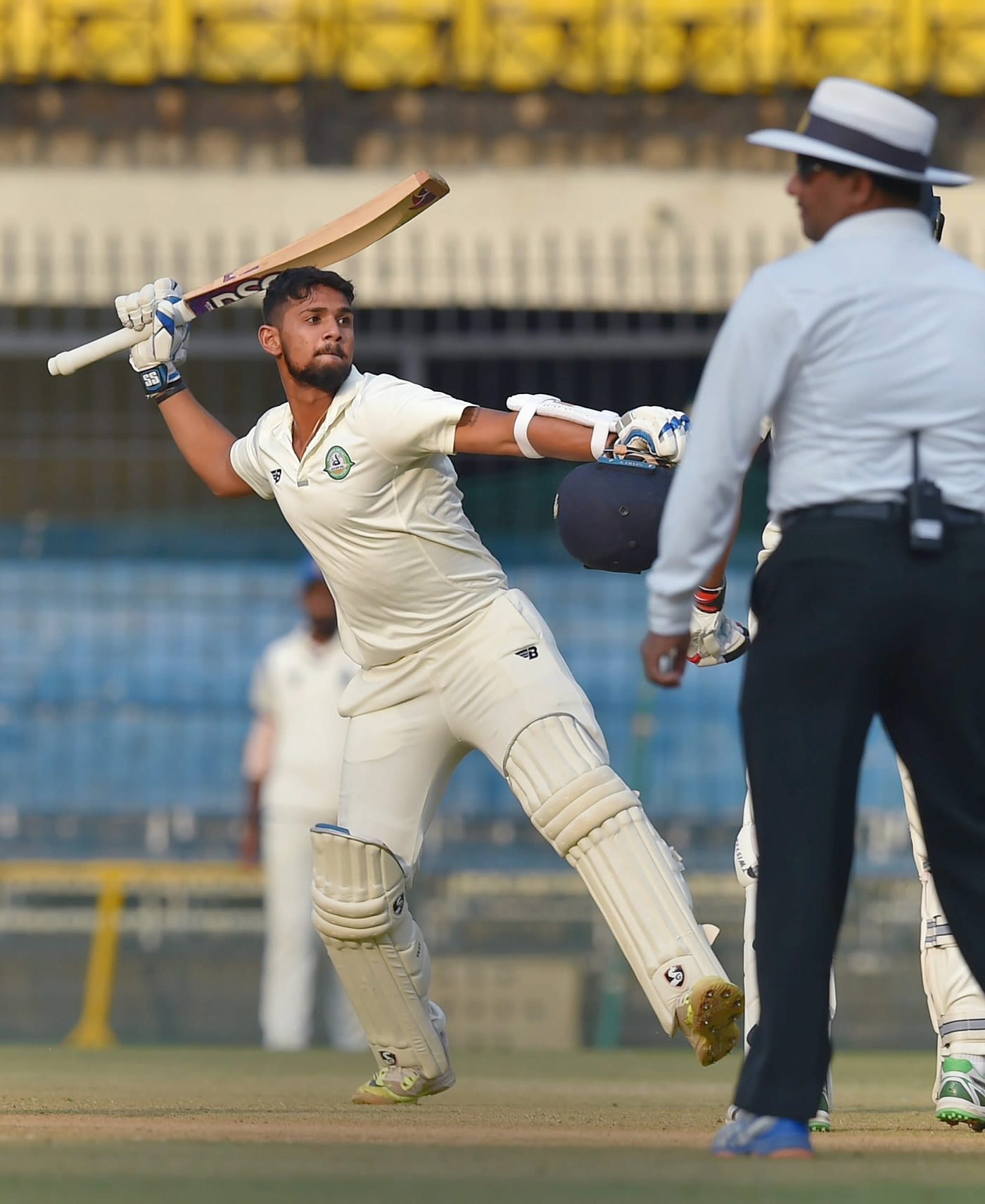 Siddhesh Neral was ecstatic after getting to fifty
