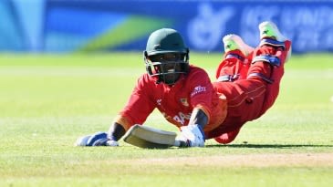 Uncapped Wesley Madhevere in Chamu Chibhabha-led white-ball squads
