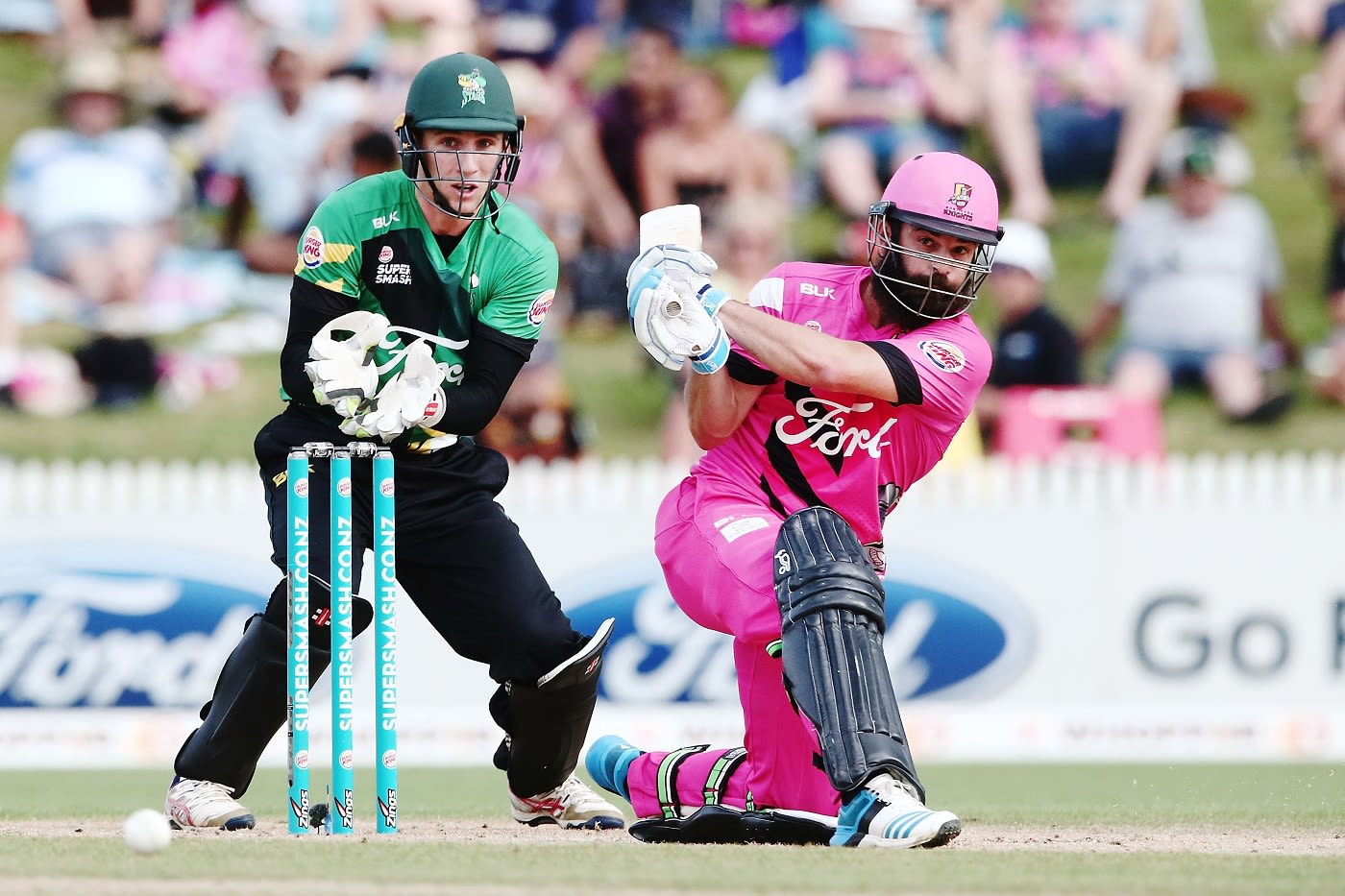 Anton Devcich smacked eight fours and two sixes