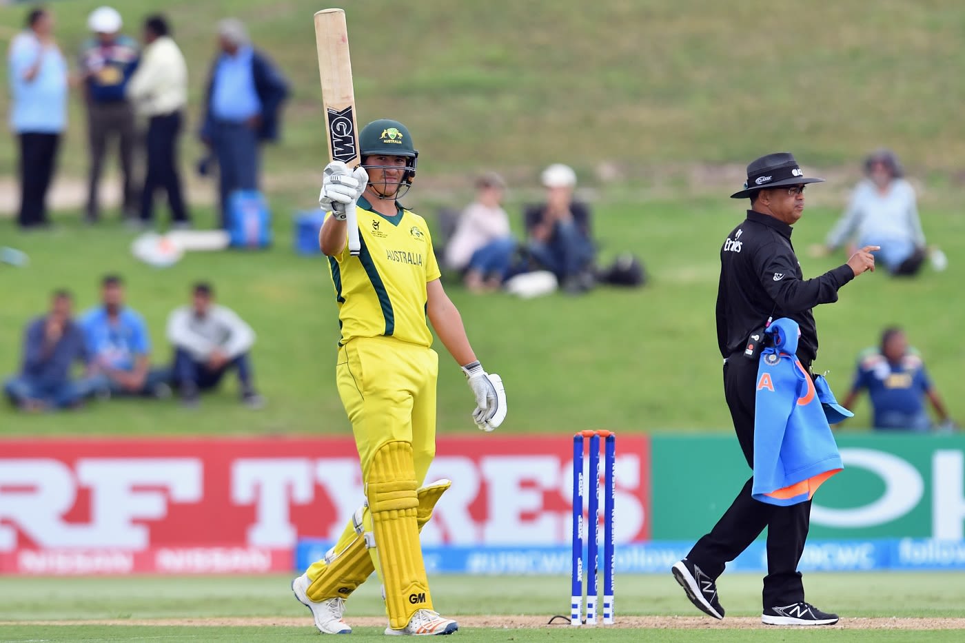 Jonathan Merlo's half-century kept Australia ticking