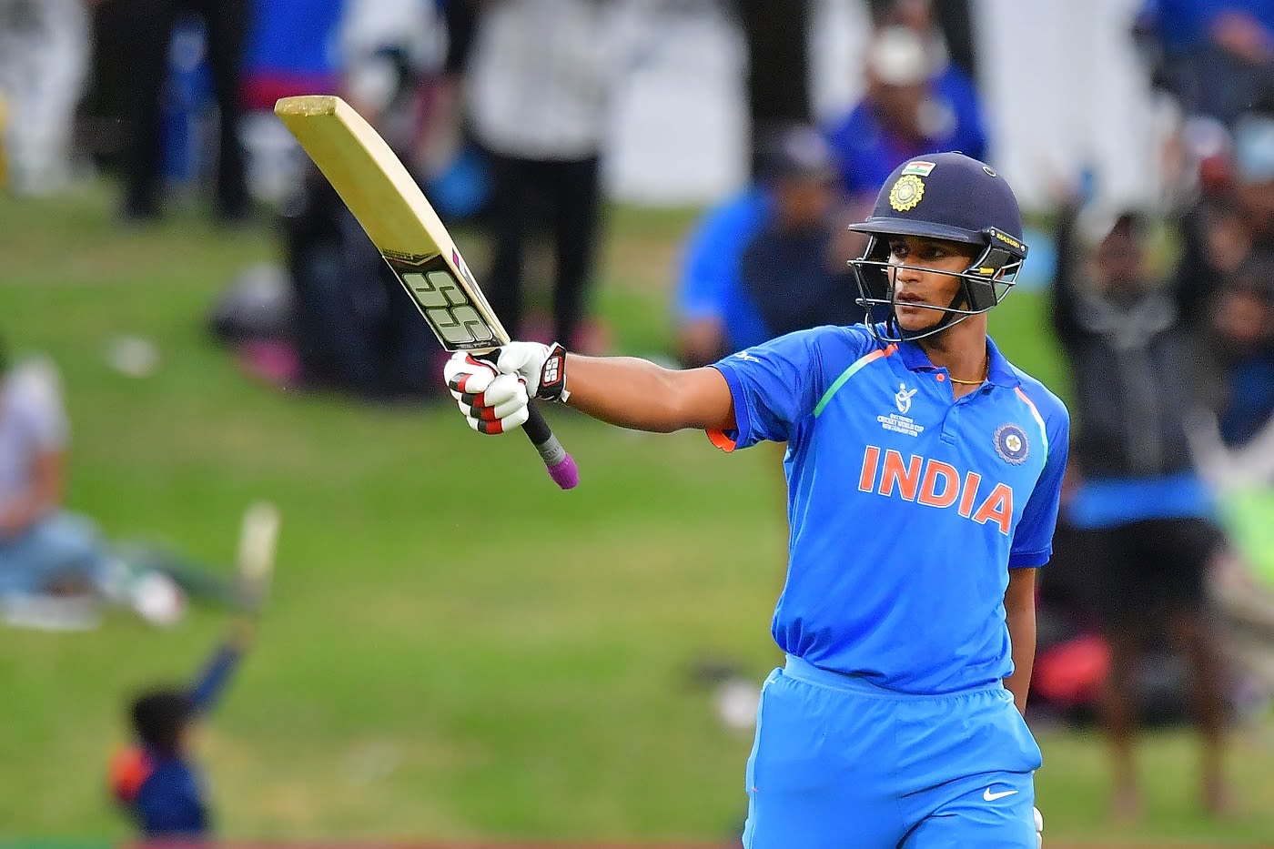 Manjot Kalra steered India to World Cup glory with an unbeaten century