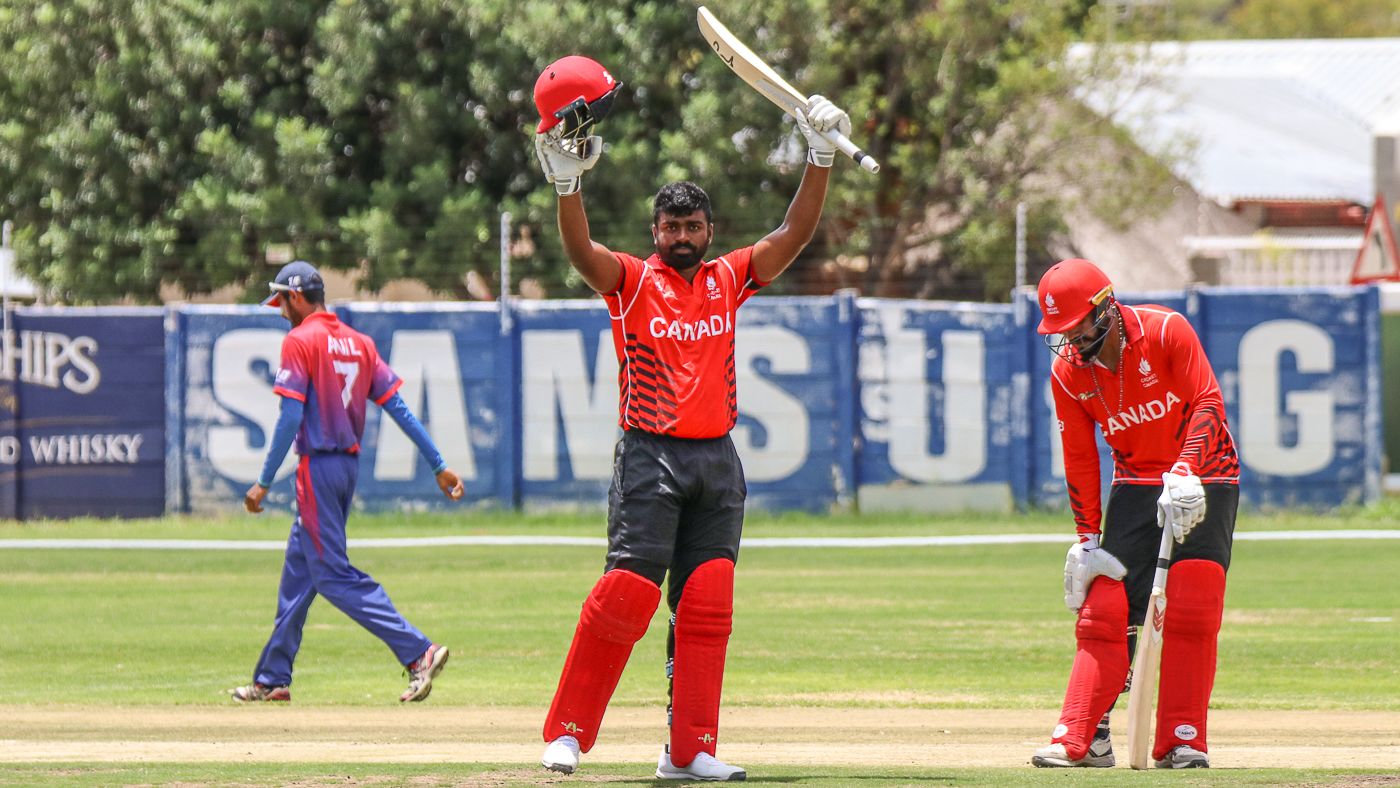 Srimantha Wijeyeratne carried his bat to finish unbeaten on 103 off 152 balls