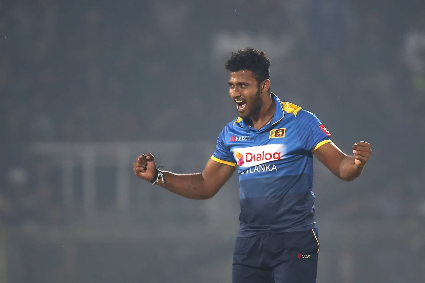 Shehan Madushanka struck twice with the new ball