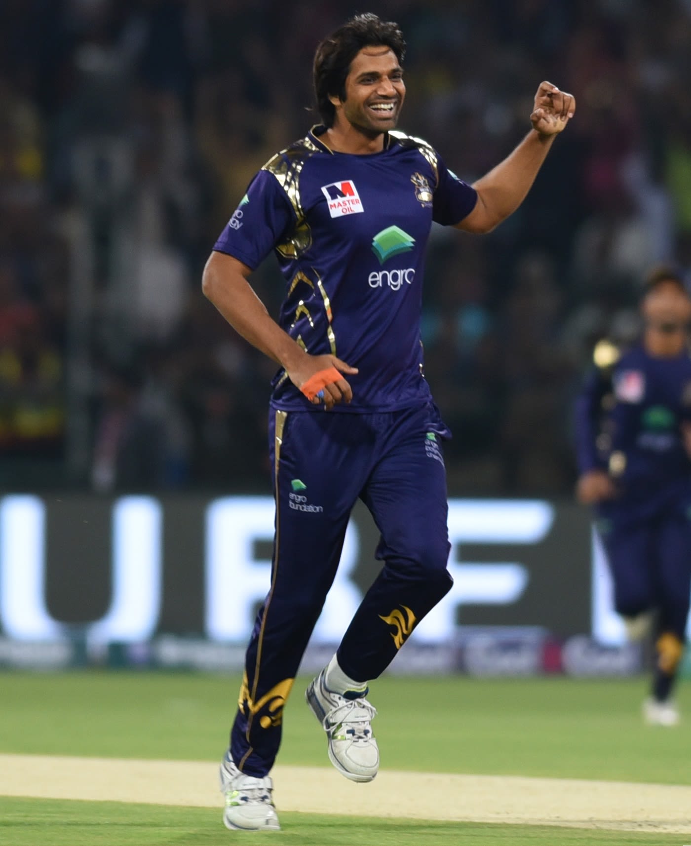 Rahat Ali took four wickets in the eliminator
