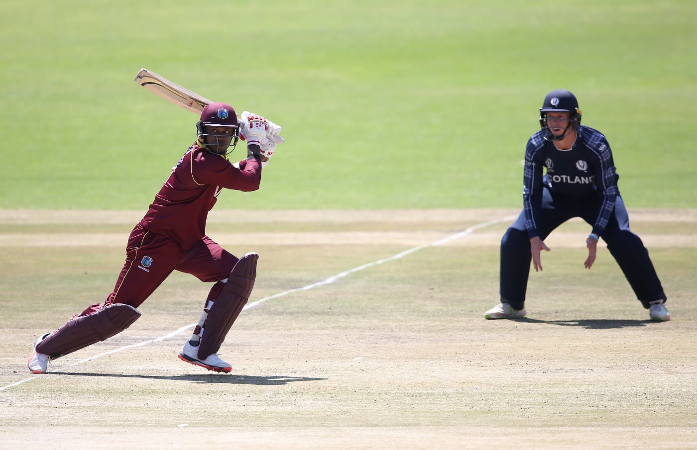Marlon Samuels brings out the drive