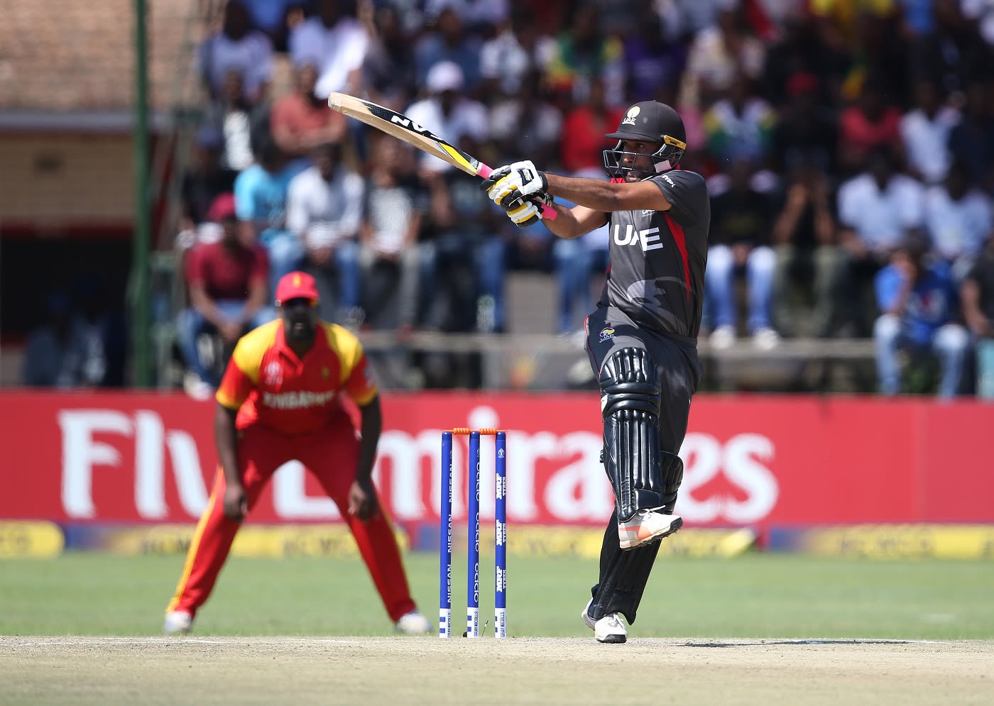 Ghulam Shabber nails a pull