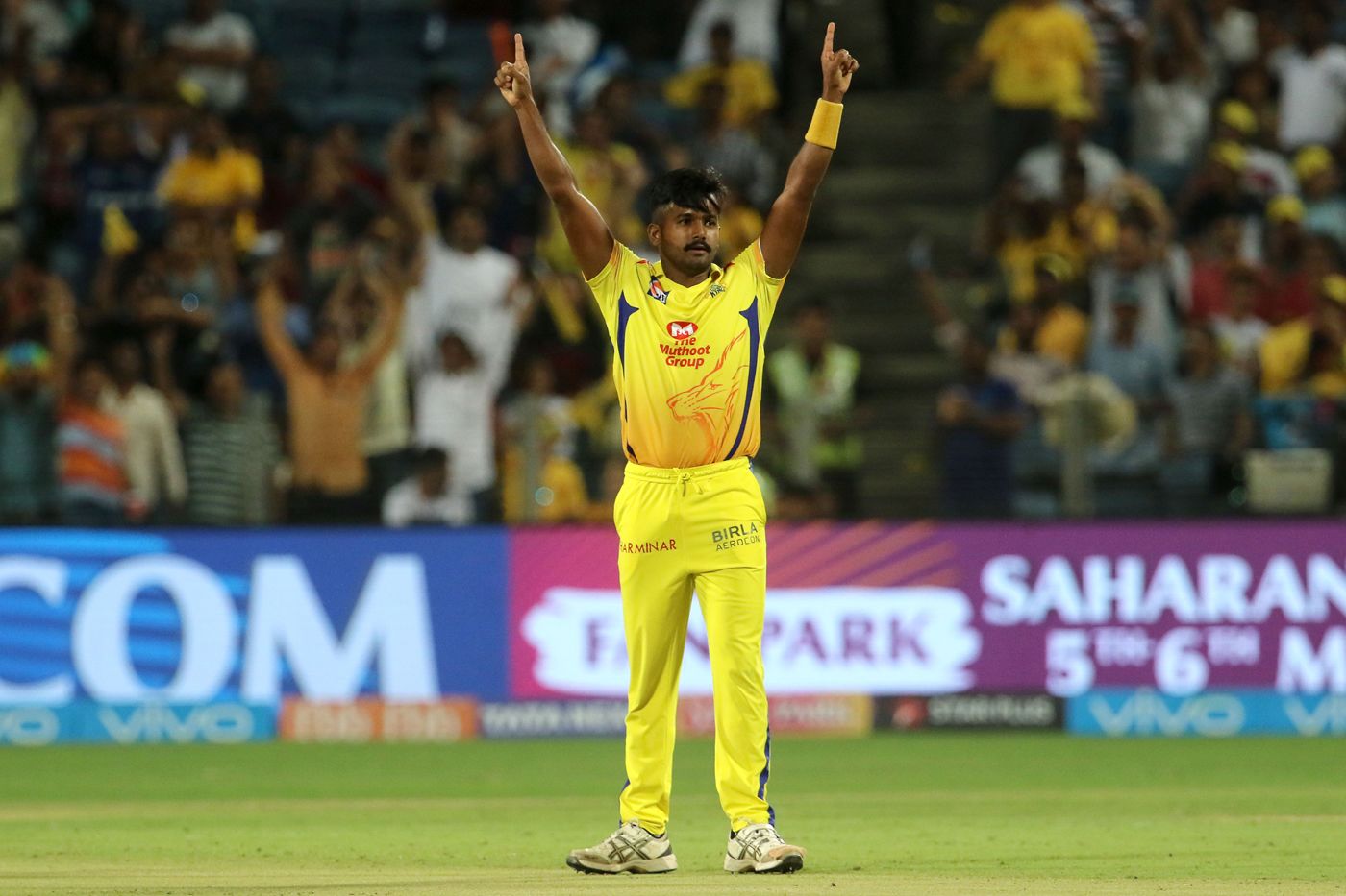 KM Asif soaks in his maiden IPL wicket