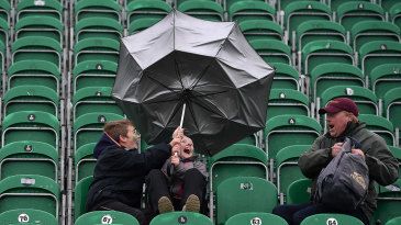 What's a washout in the grander scheme of Ireland's cricket history?