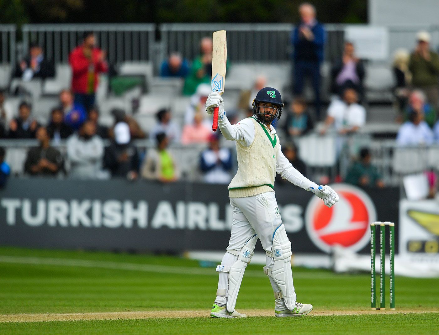 Stuart Thompson brings up his fifty