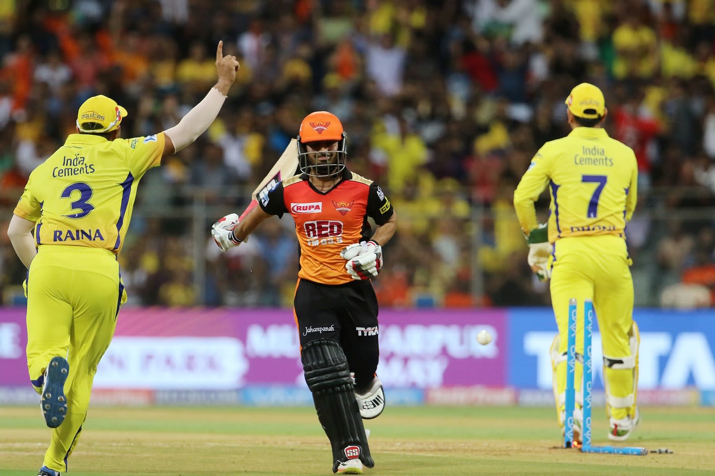 Shreevats Goswami was run out early