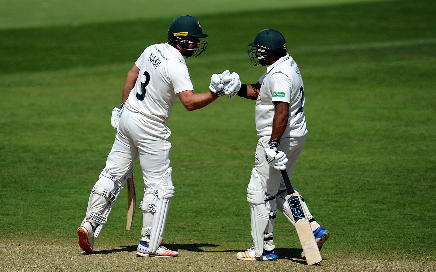 Chris Nash and Samit Patel put on a century stand