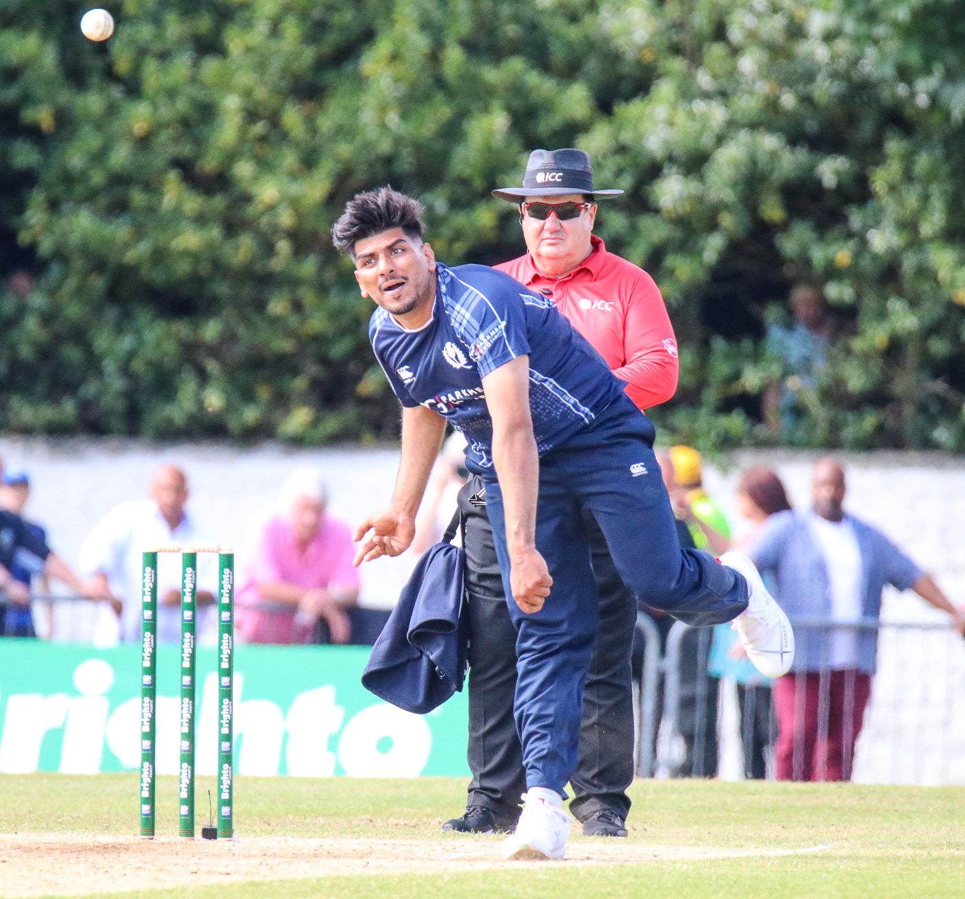 Hamza Tahir had a rough initiation on international debut