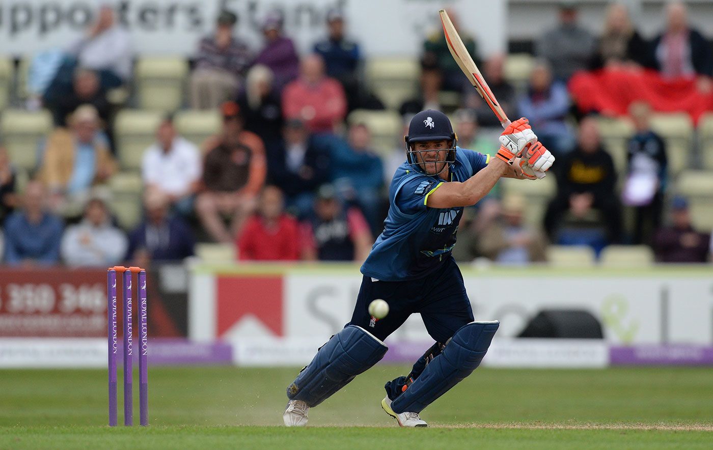 Heino Kuhn made his fourth one-day hundred in five innings