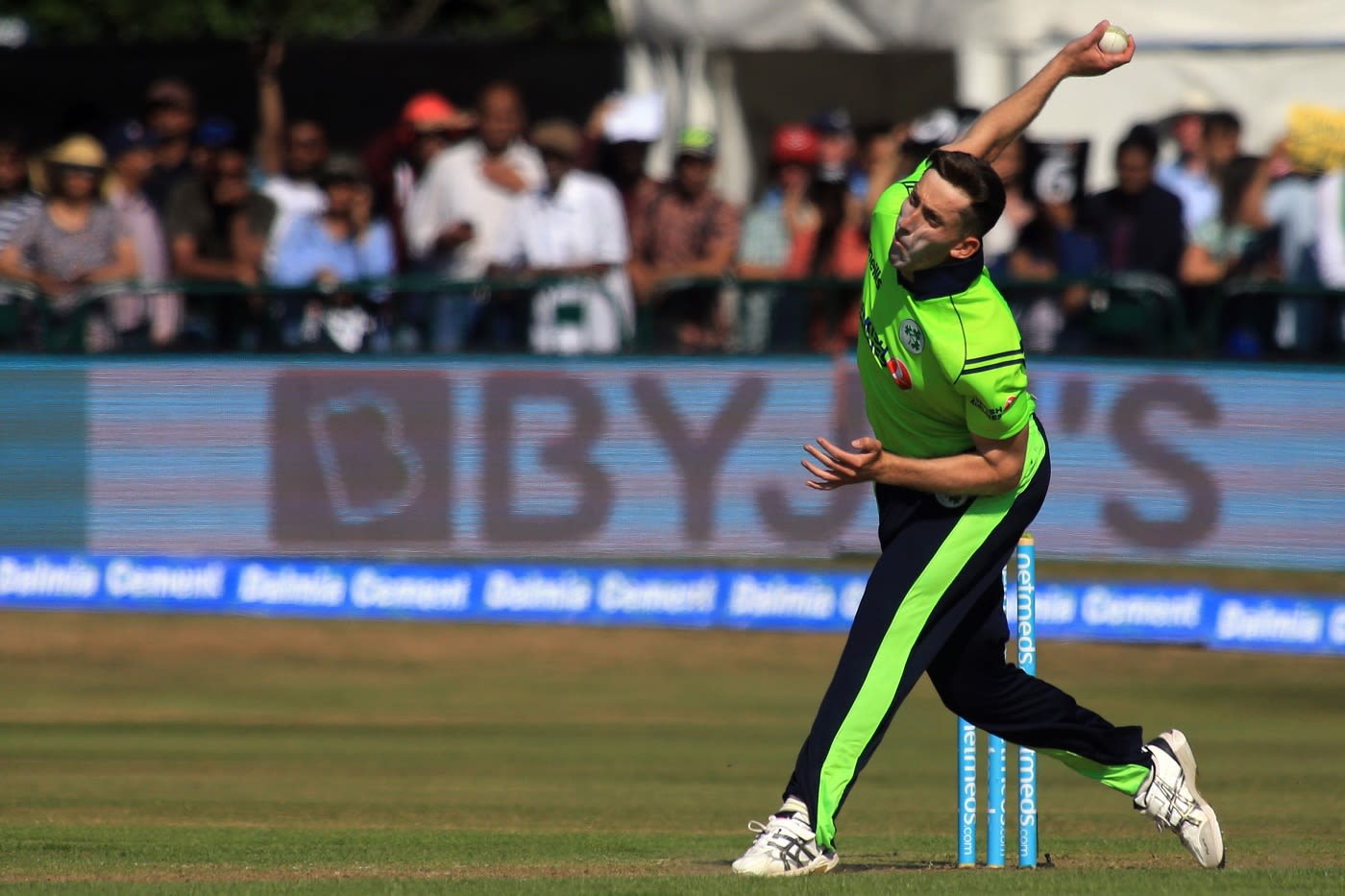 Peter Chase was among the wickets for Ireland