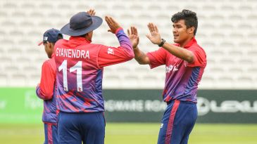 Nepal claw back in the field to complete series double in UAE