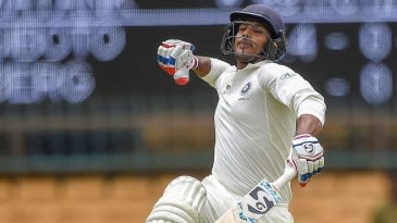 Bawne makes 116*, Agarwal 90 as West Indies toil hard on first day of India tour