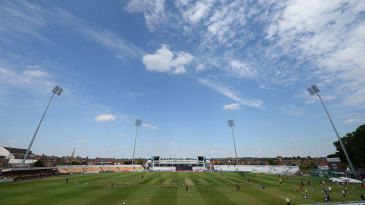 Alex Hughes makes the most of short day