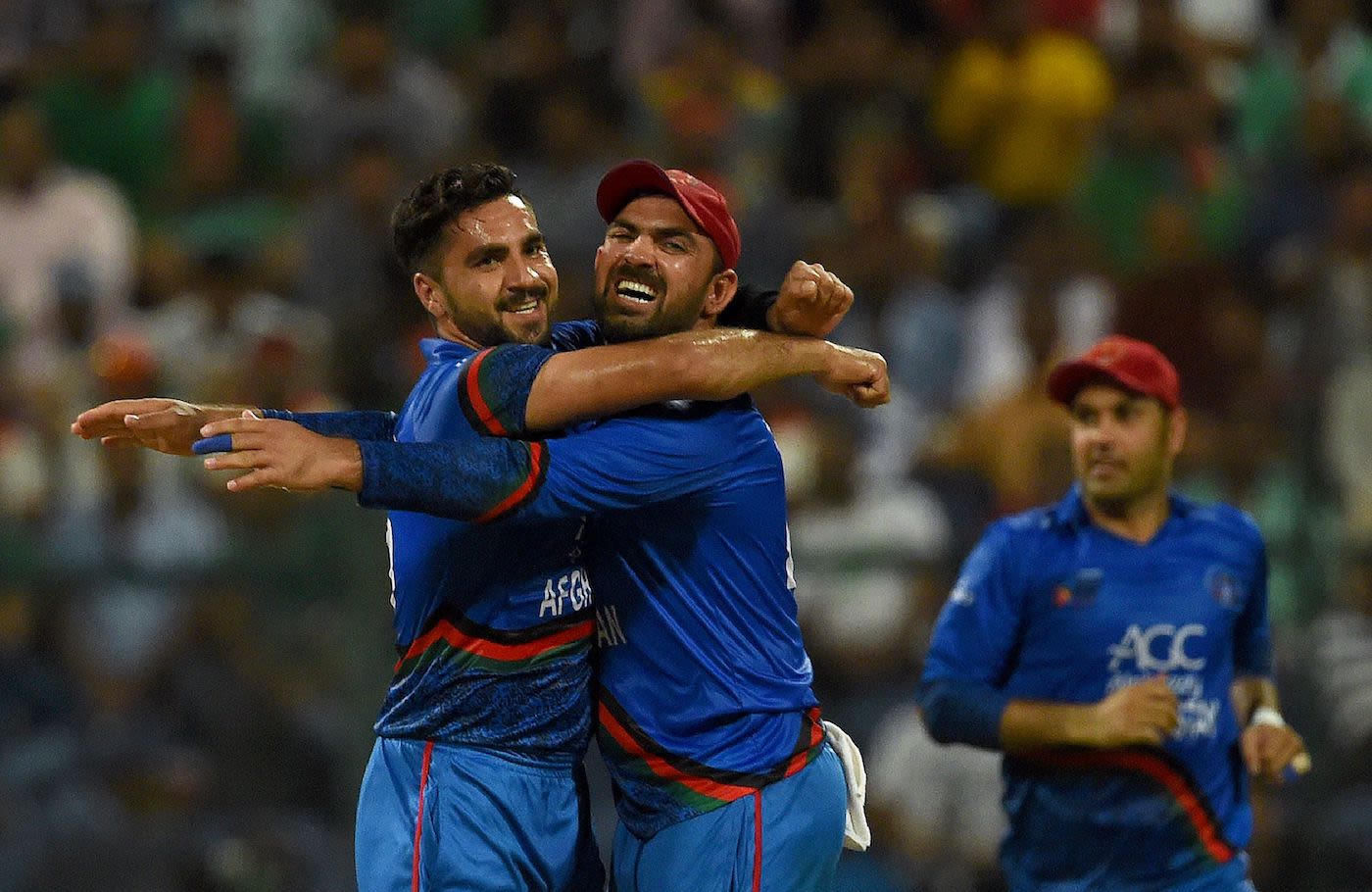 Aftab Alam gets a bear hug