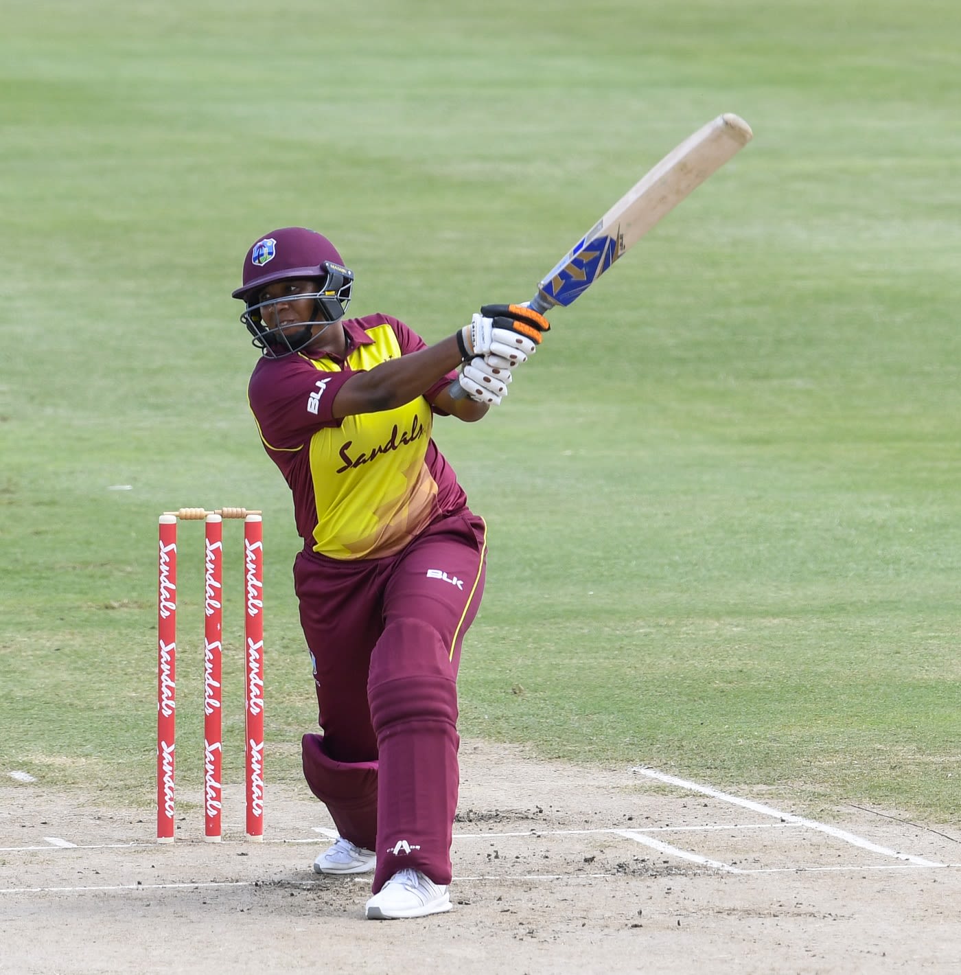 Natasha McLean swings hard