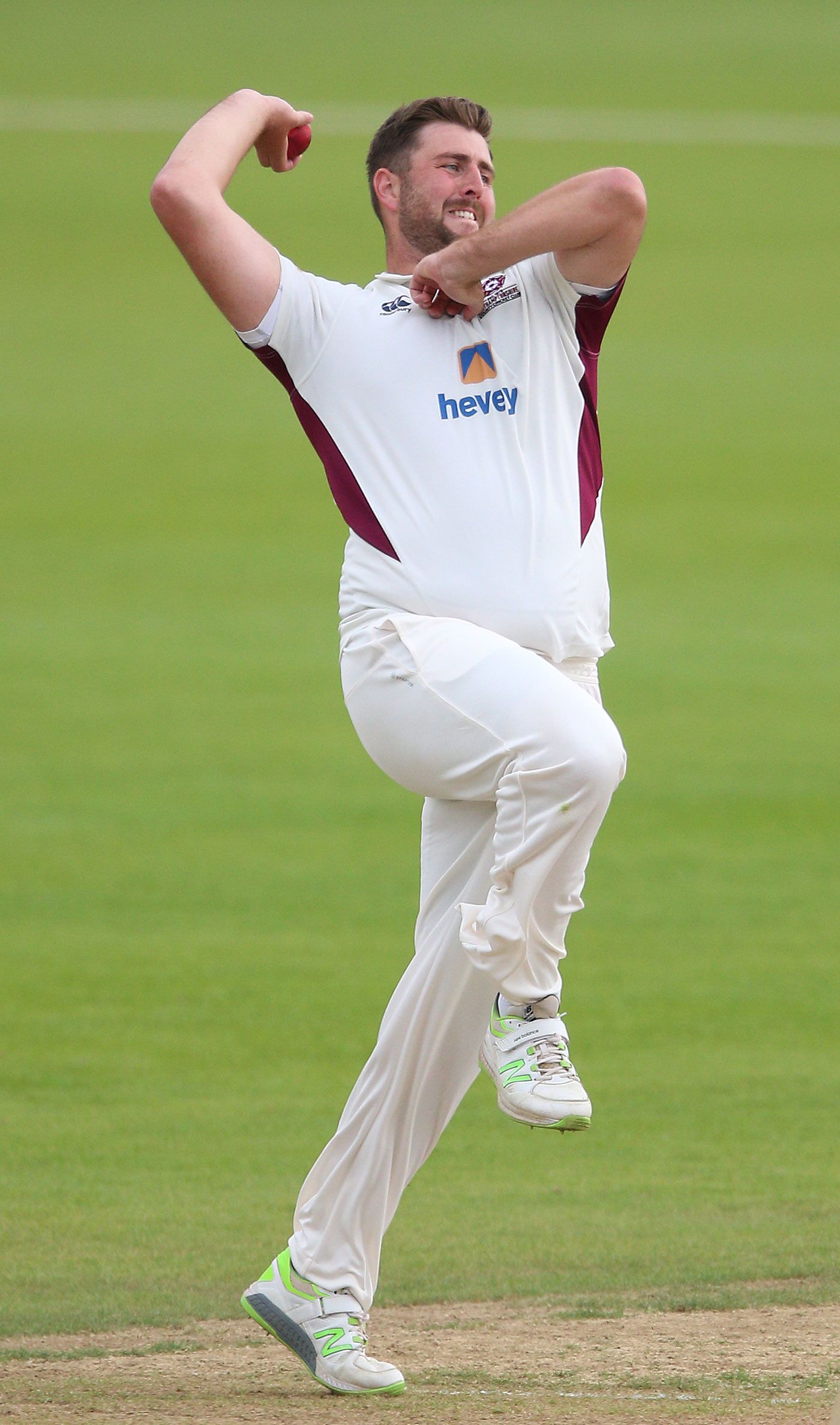 Ben Cotton in his delivery stride
